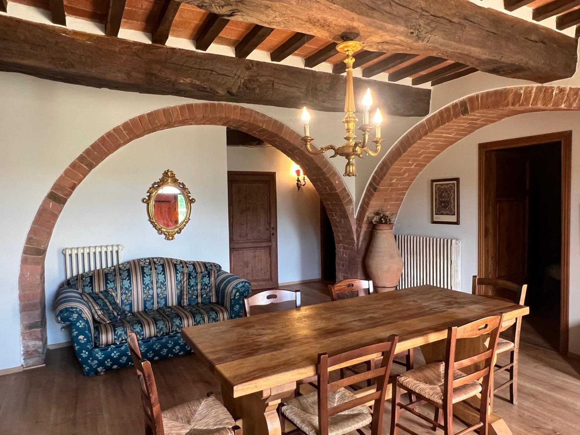 הוילה Città della Pieve Borgo Siliano - Antico Podere Siliano חדר תמונה