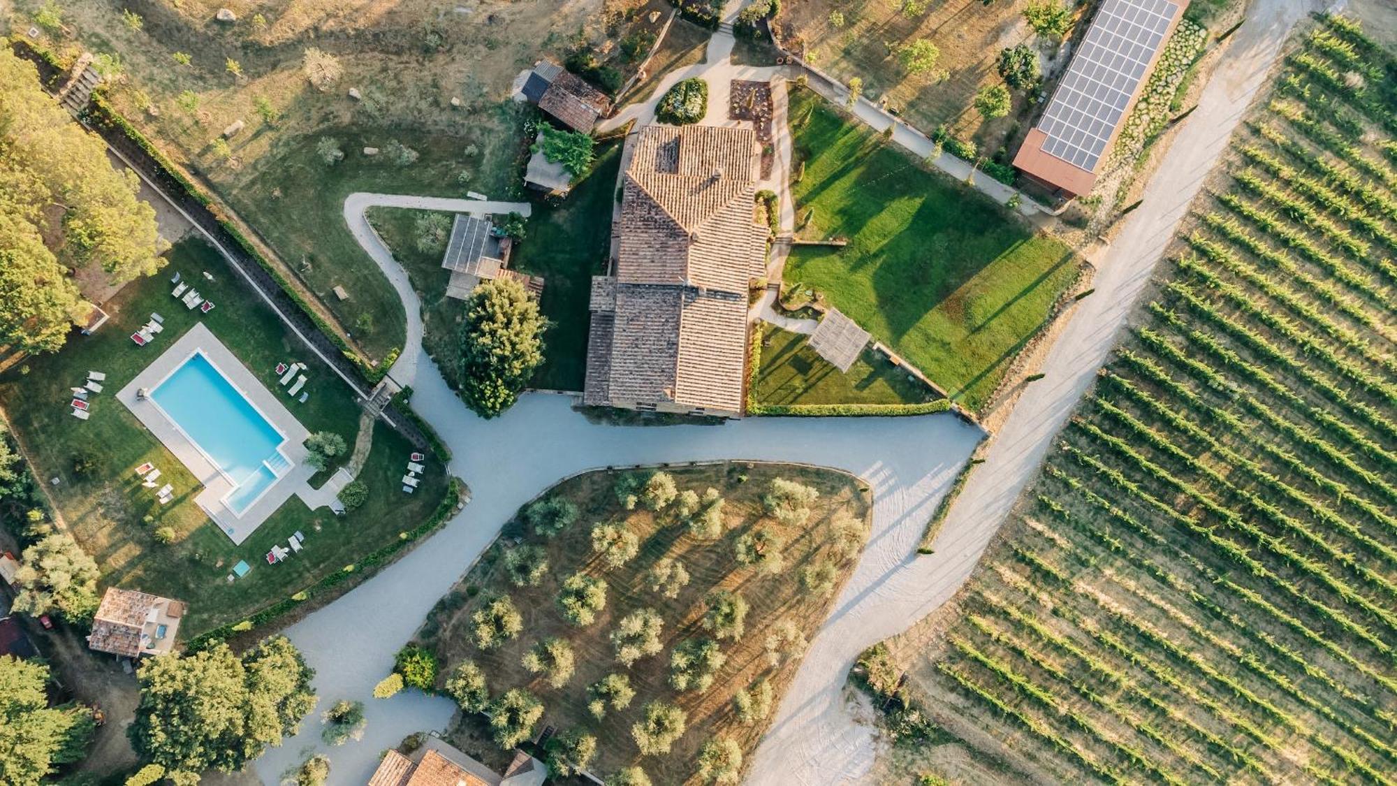 הוילה Città della Pieve Borgo Siliano - Antico Podere Siliano מראה חיצוני תמונה