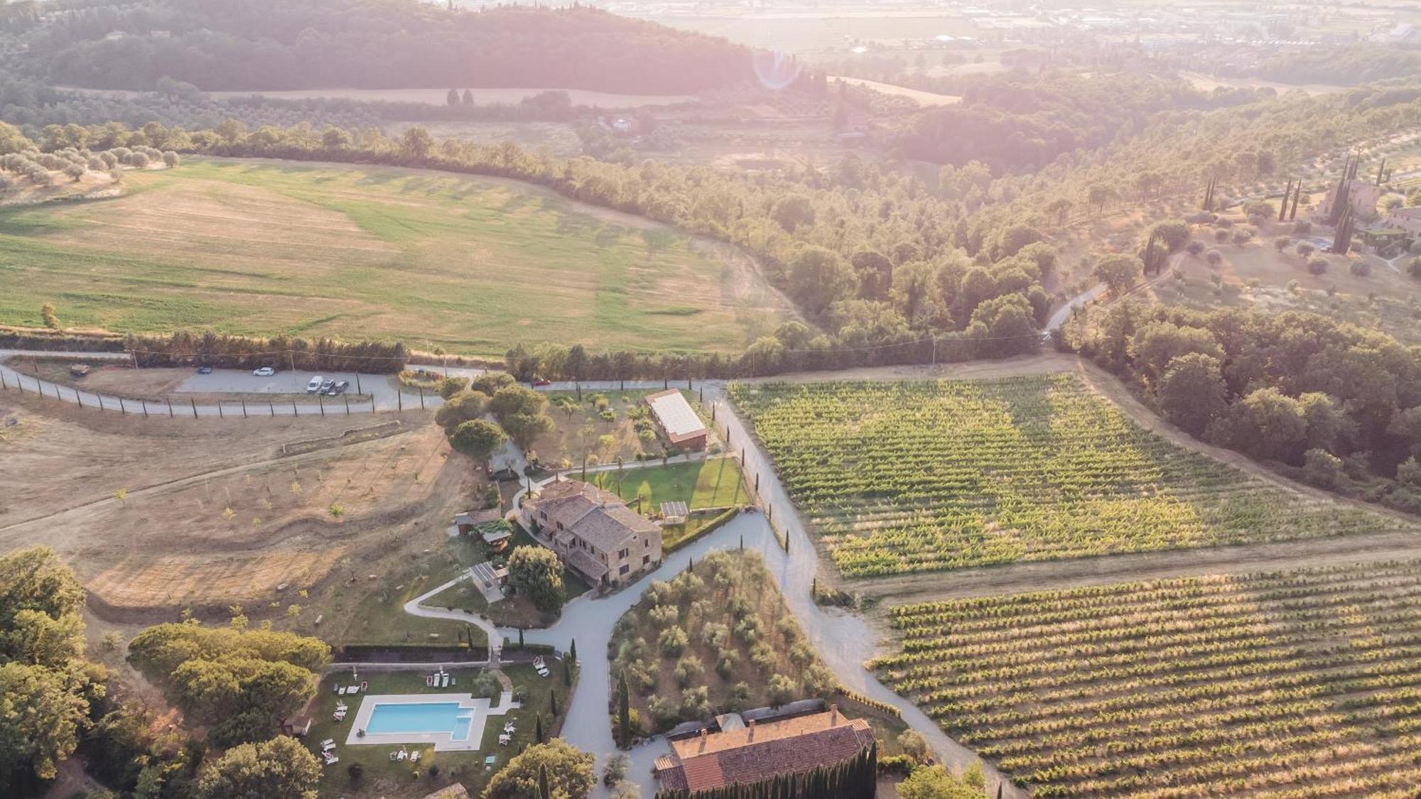 הוילה Città della Pieve Borgo Siliano - Antico Podere Siliano מראה חיצוני תמונה