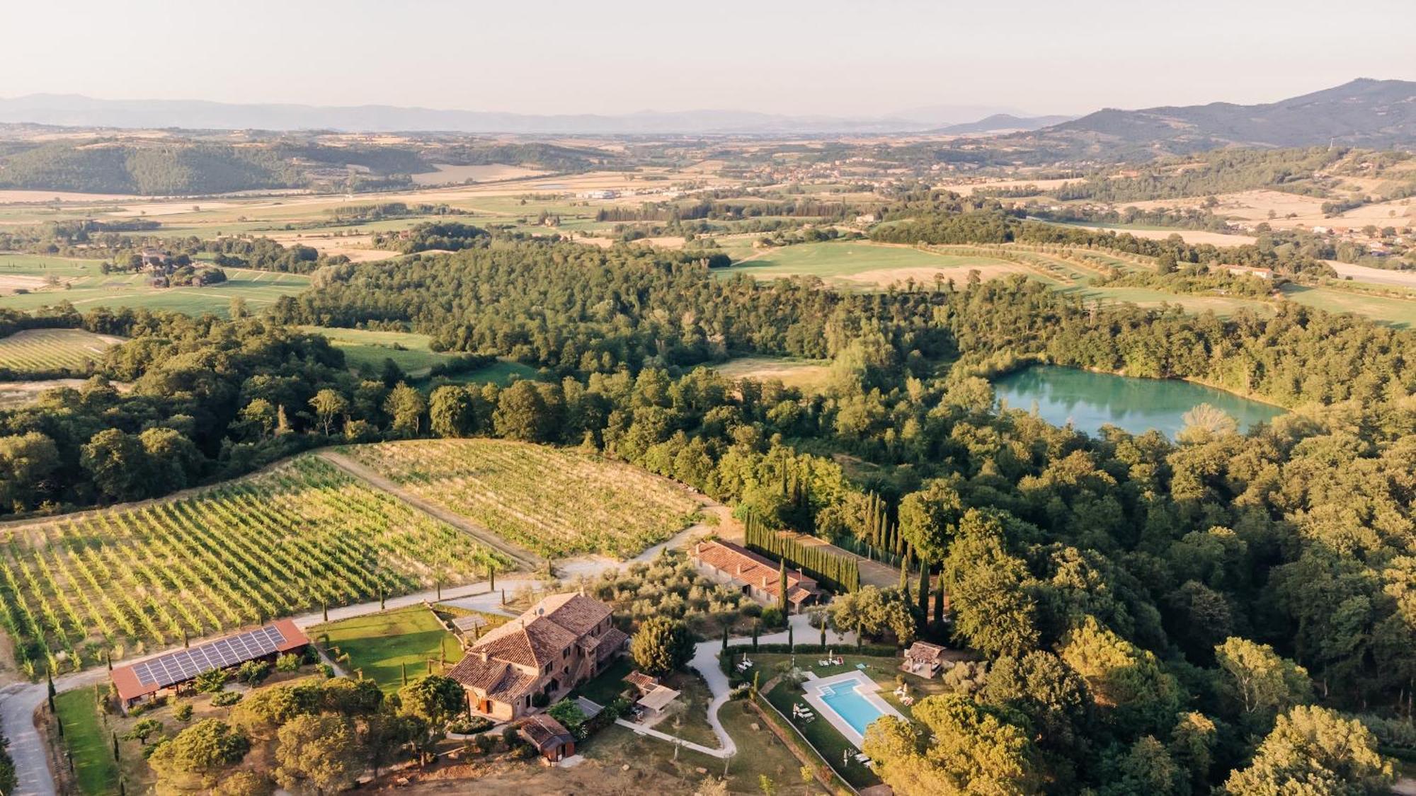 הוילה Città della Pieve Borgo Siliano - Antico Podere Siliano מראה חיצוני תמונה